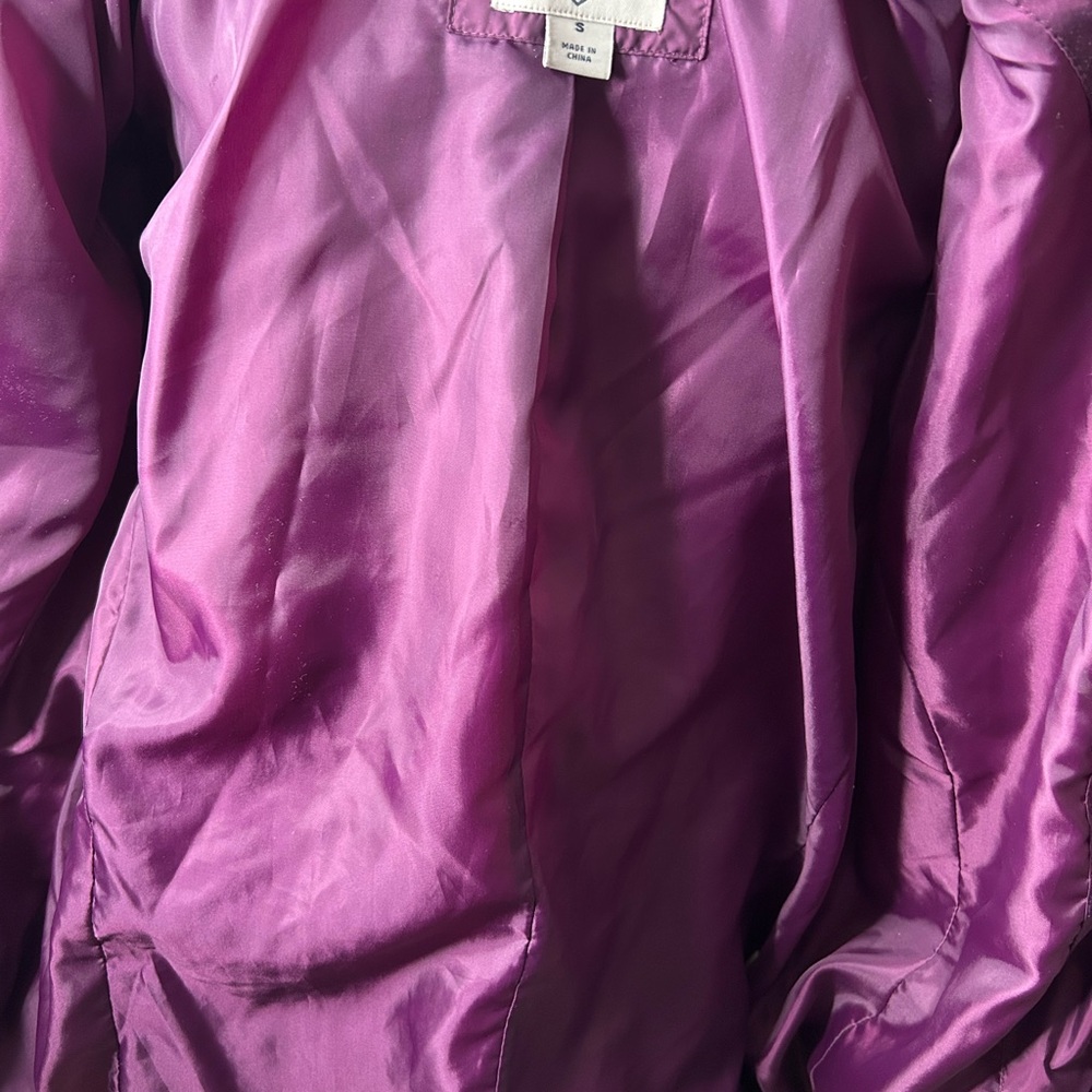 St. John's Bay Women's Plum Puffer Jacket - Picture 7 of 13